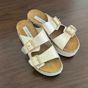 Steve Madden Women's Tan Espadrille Sandals